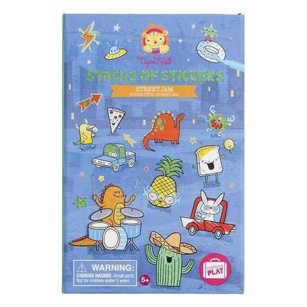 Tiger Tribe stickerset Street Jam