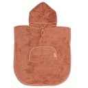 Timboo | V-Neck Poncho (2-4y) Sunrise Orange