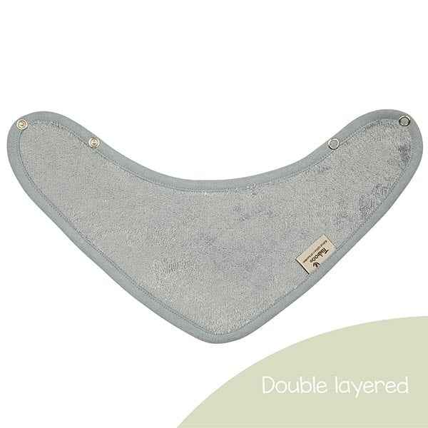Double-layered Moon Blue 36x20cm Bandana Slab - Timboo