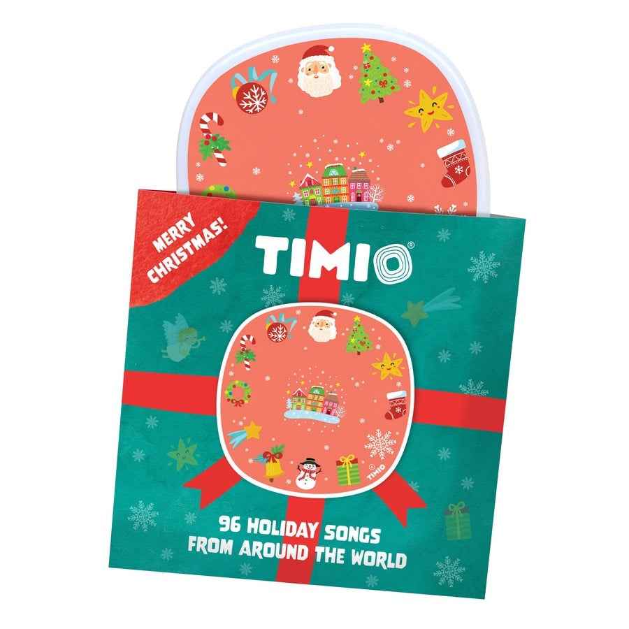 TIMIO audio and music player disc set with Christmas carols