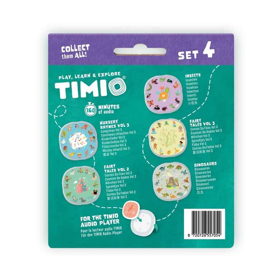 TIMIO audio and music player expansion set 4