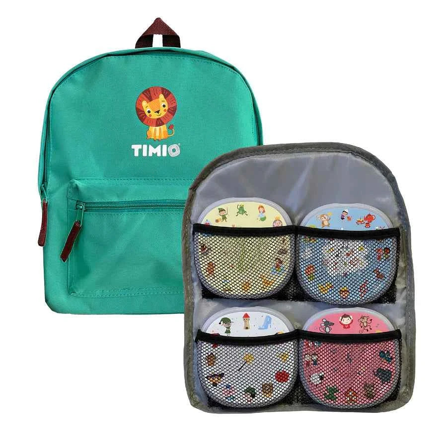 Timio | Opberg rugzak Voor Timio Muziekspeler, discs en hoofdtelefoon.
