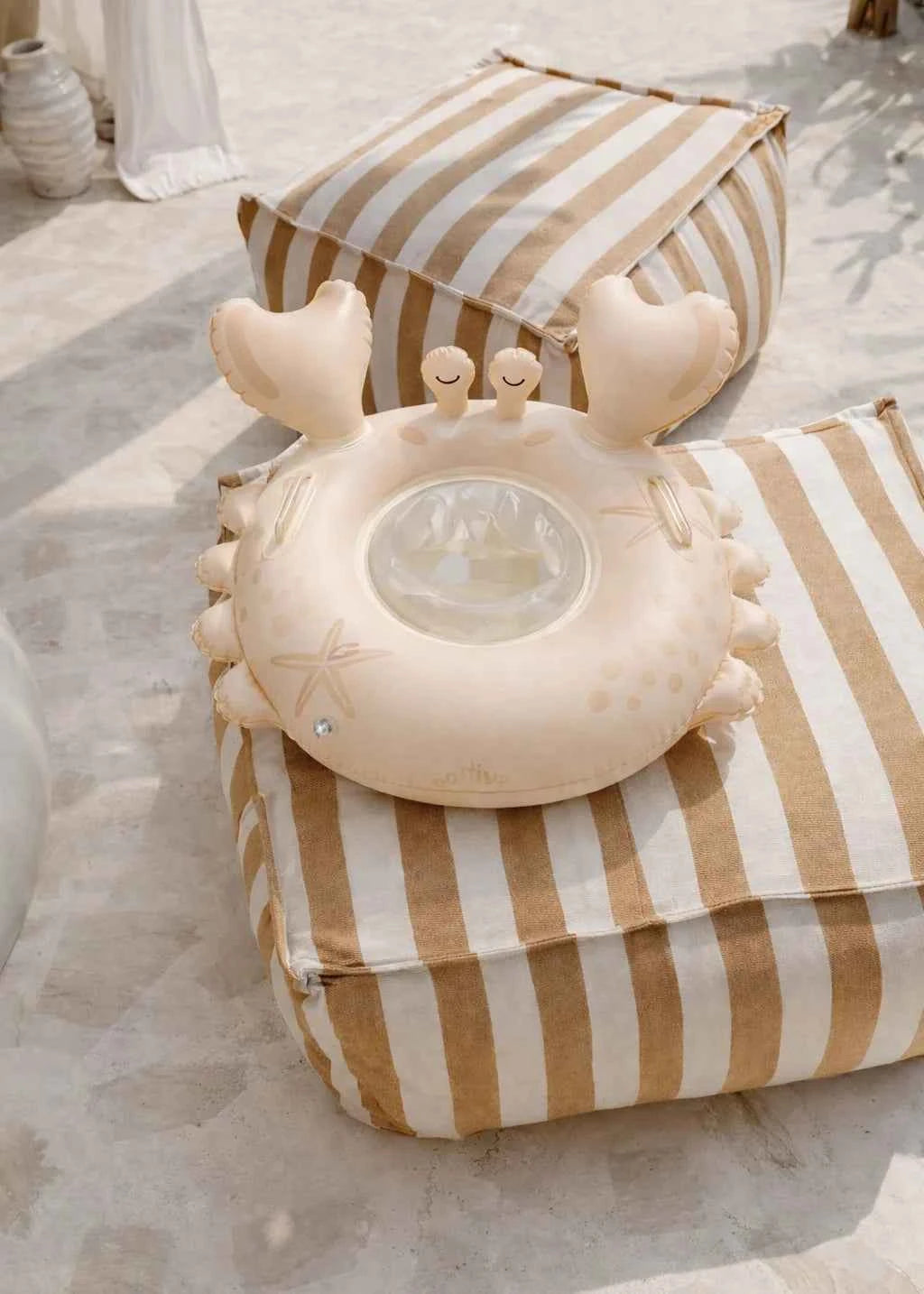 Mrs Ertha | Nieuwe Opblaasbare Zwemring Baby Tiny Crab