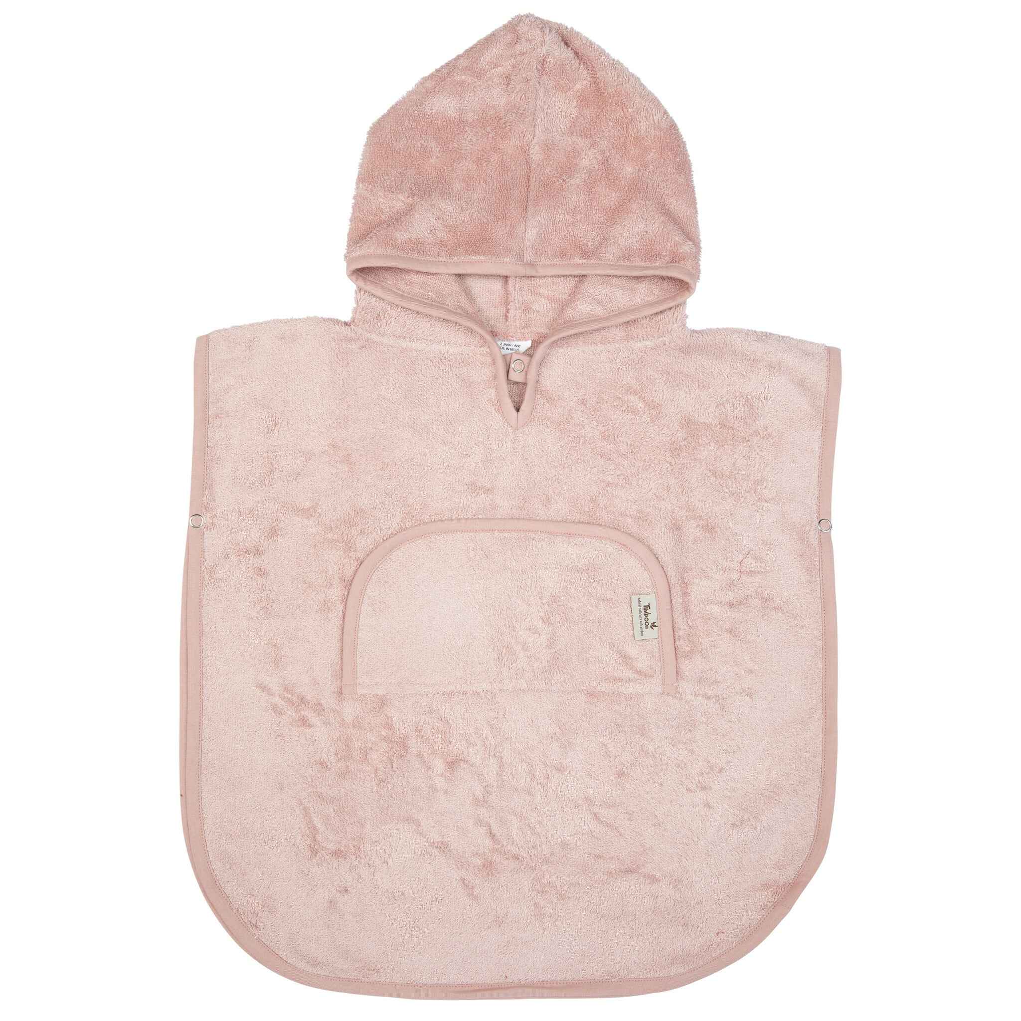 Timboo | V-Neck Poncho (2-4y) Misty Rose