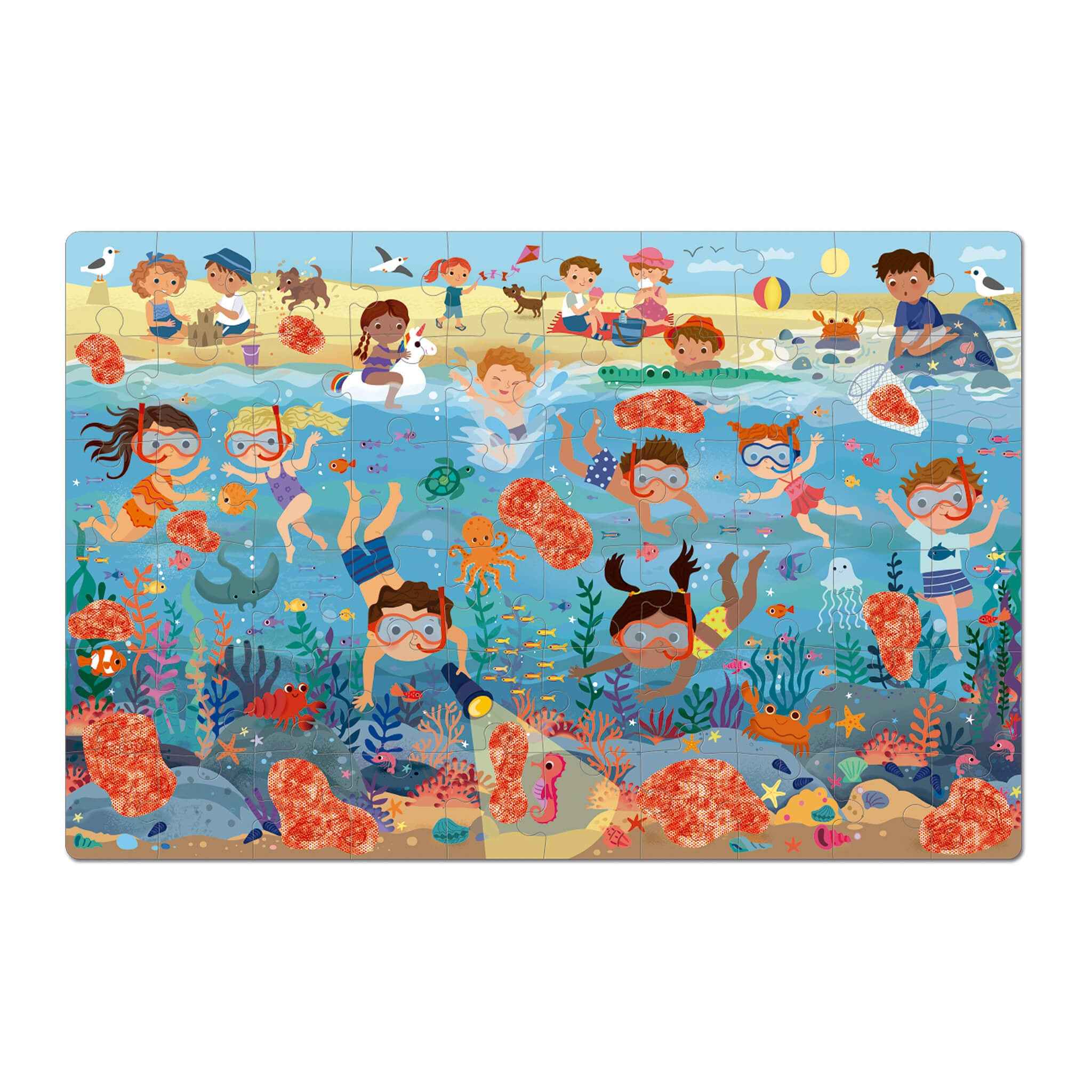 APLI | Top Secret Beach Puzzle 60 Pieces