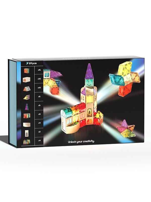 Topbright | Magnetisch Blokken Magart 64-delig