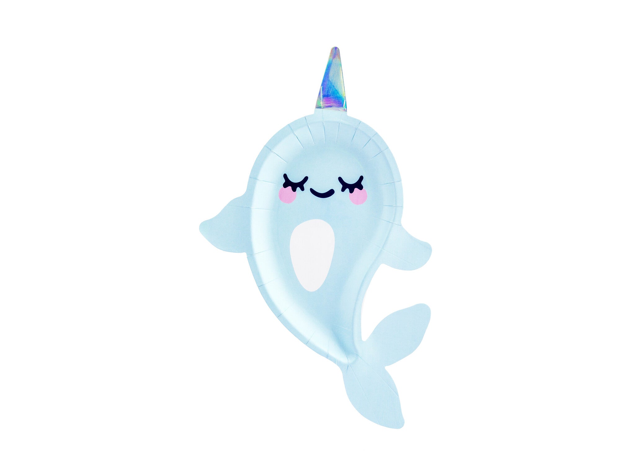 Party Deco Papier bordjes - Walvis