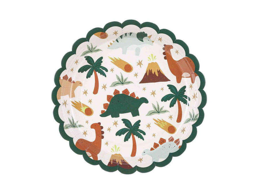 Party Deco Papieren borden Dinosaurus