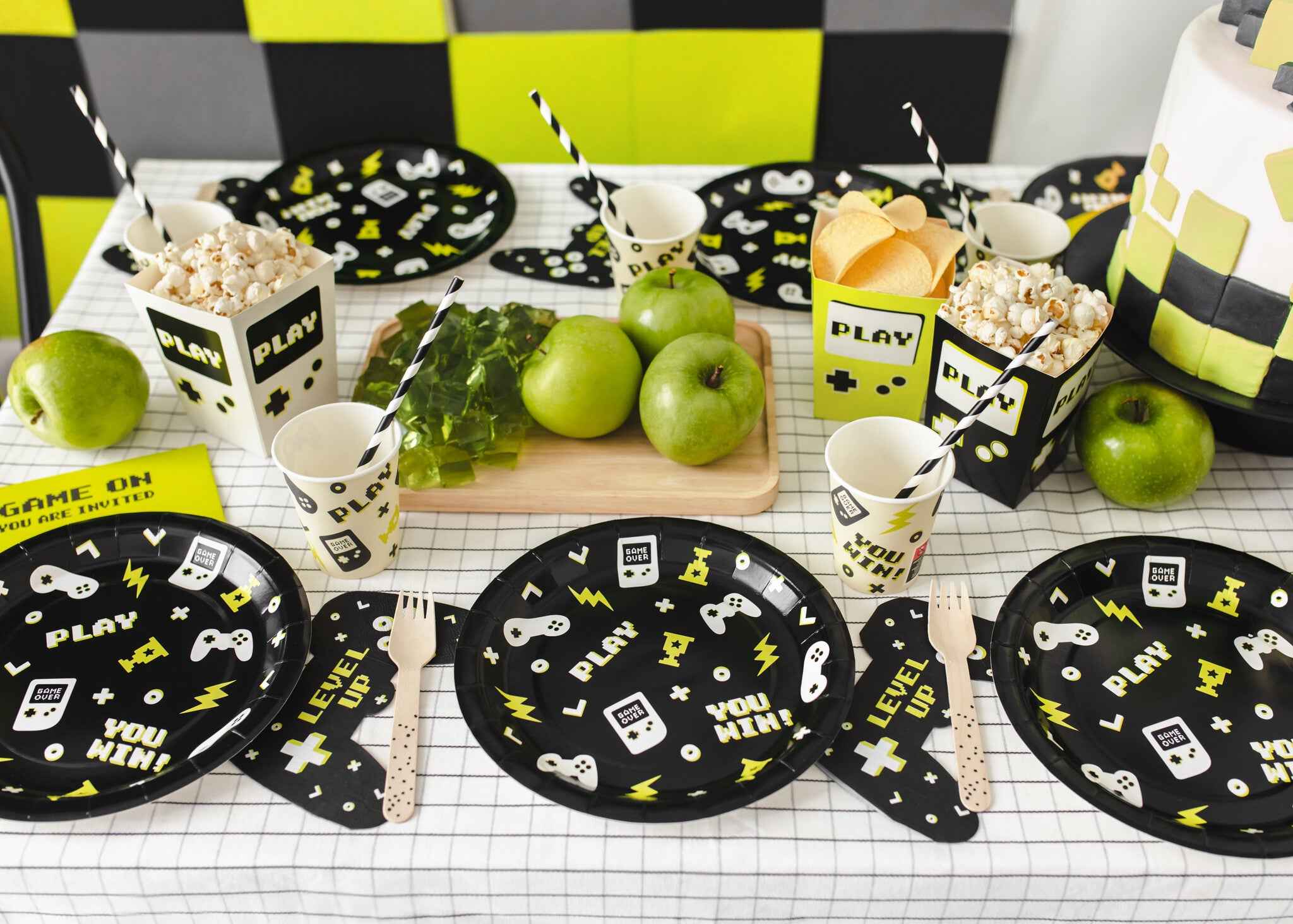 Party Deco Papieren borden - Gamepads