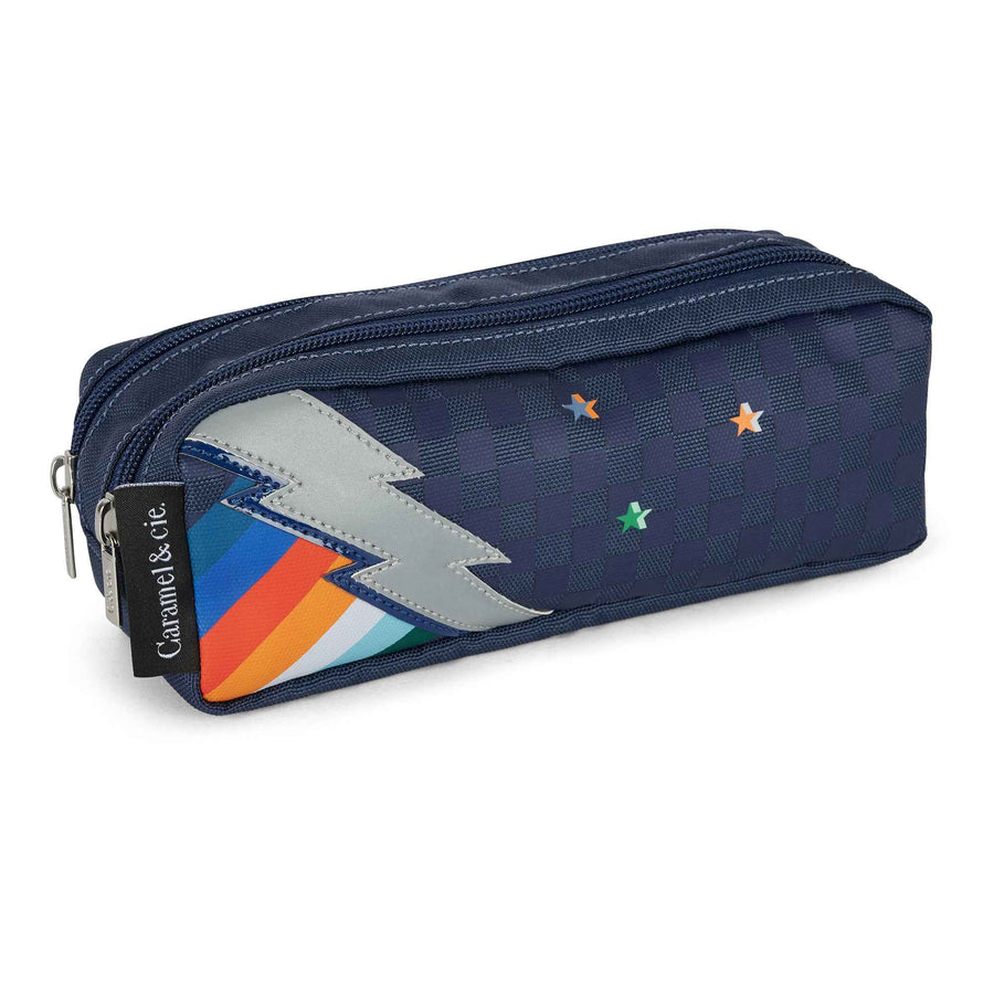 Caramel & Cie | Double Pen Pouch Chromatic Lightning