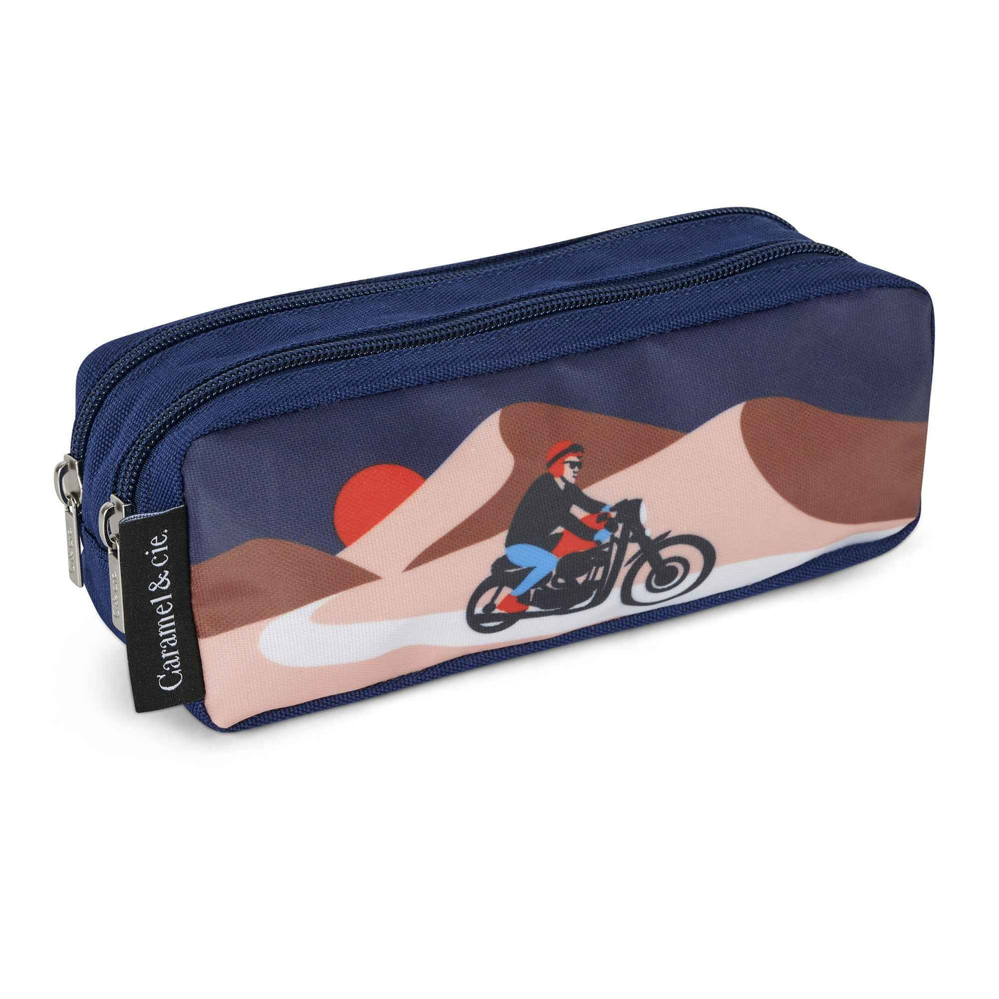 Caramel & Cie | Double Pen Pouch Rallye Explorer