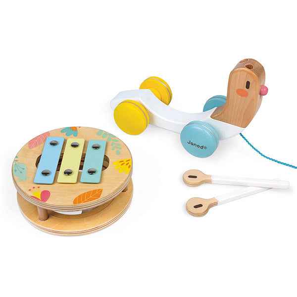 Trekdier muziekinstrumenten slak - Janod