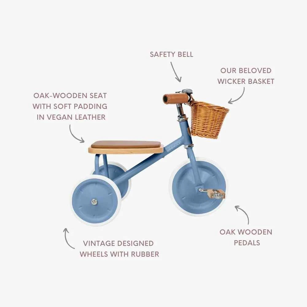Banwood | Vintage Blue Tricycle