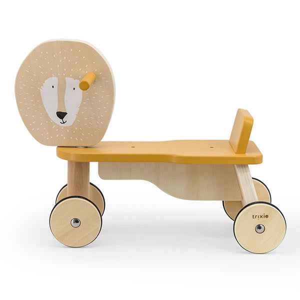 Trixie 4-wheeled wooden bicycle - Mr. Lion
