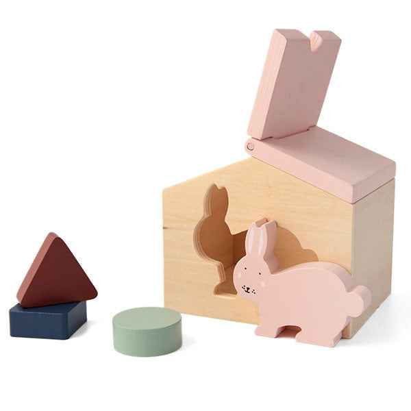 Trixie houten huis vormenstoof Mrs. Rabbit