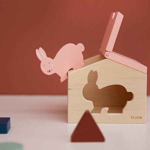 Trixie houten huis vormenstoof Mrs. Rabbit