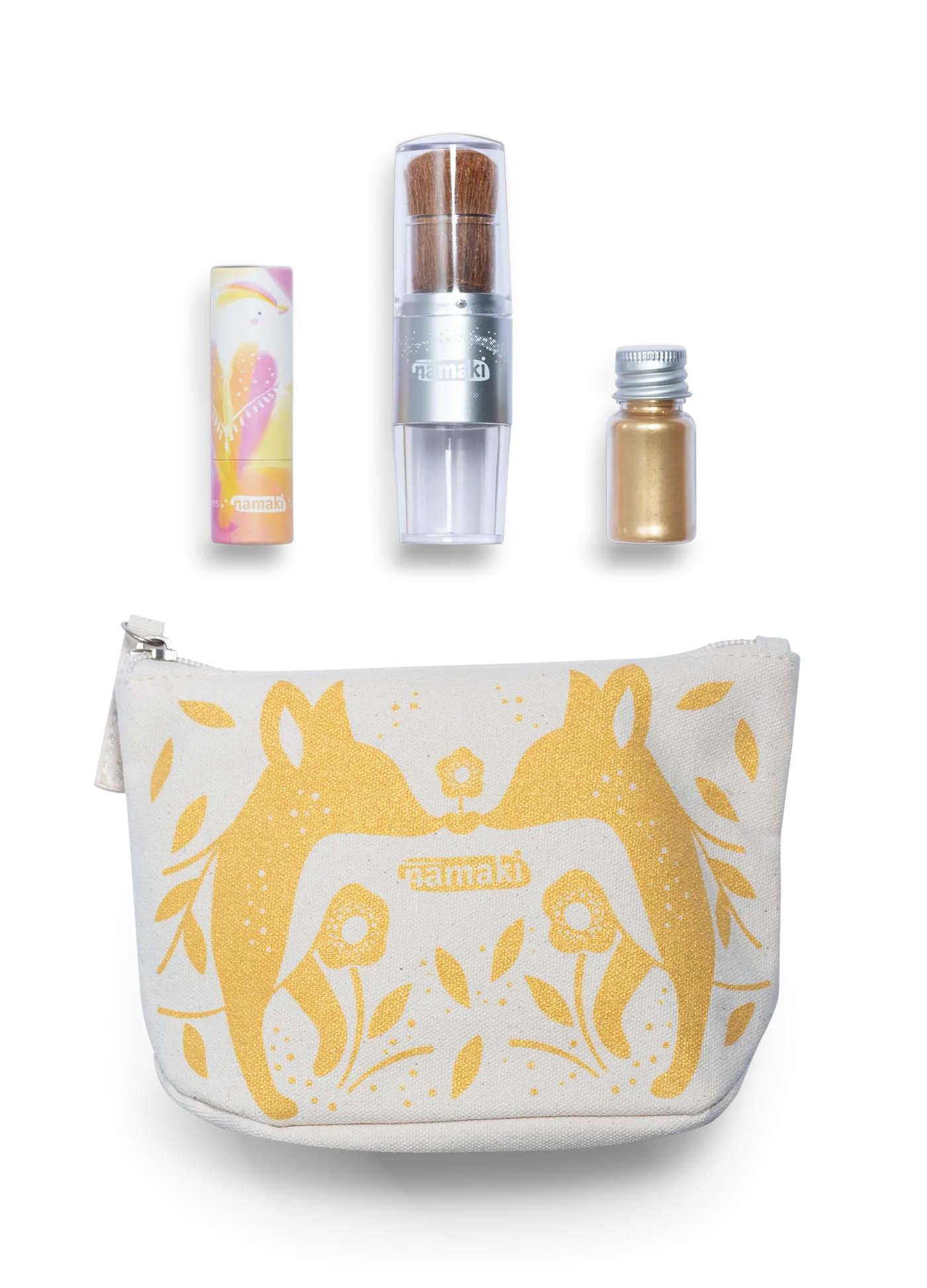Namaki | make up set vos geel