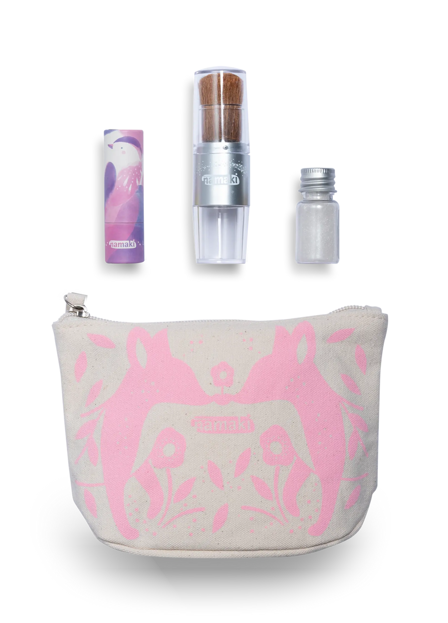 Namaki | make up tasje vos roze