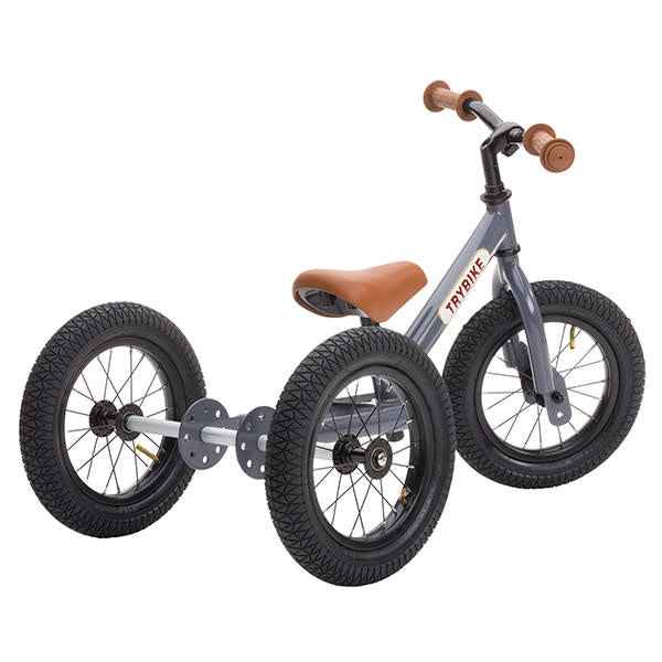 Trybike | Steel 2-in-1 loopfiets Grijs