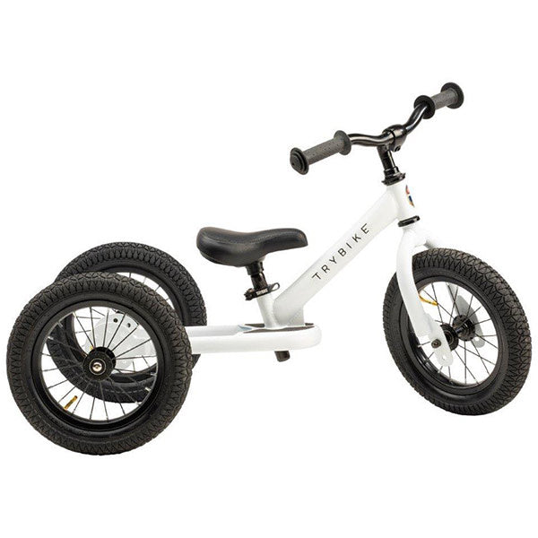 Trybike | Steel 2-in-1 loopfiets Wit