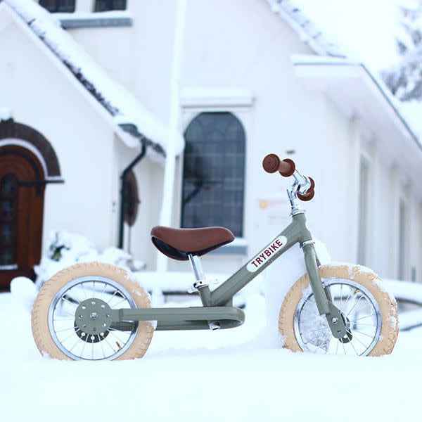 Trybike | Steel loopfiets Vintage groen