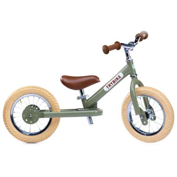 Trybike | Steel loopfiets Vintage groen