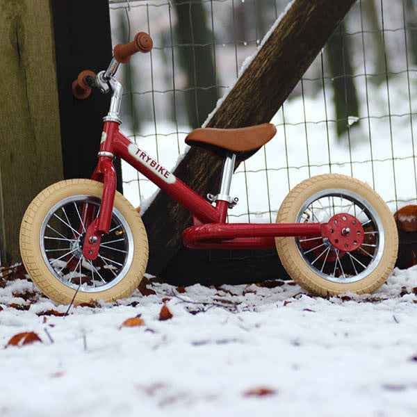 Trybike | Steel loopfiets Vintage rood
