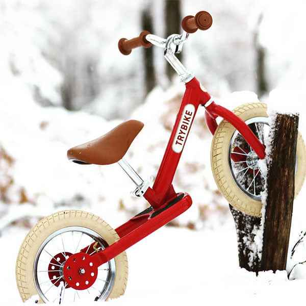 Trybike | Steel loopfiets Vintage rood