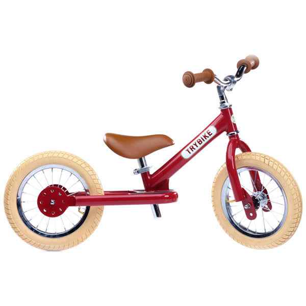 Trybike | Steel loopfiets Vintage rood