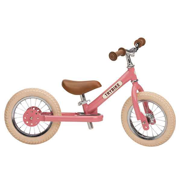 Trybike | Steel loopfiets Vintage Roze