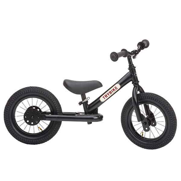 Trybike | Steel loopfiets zwart