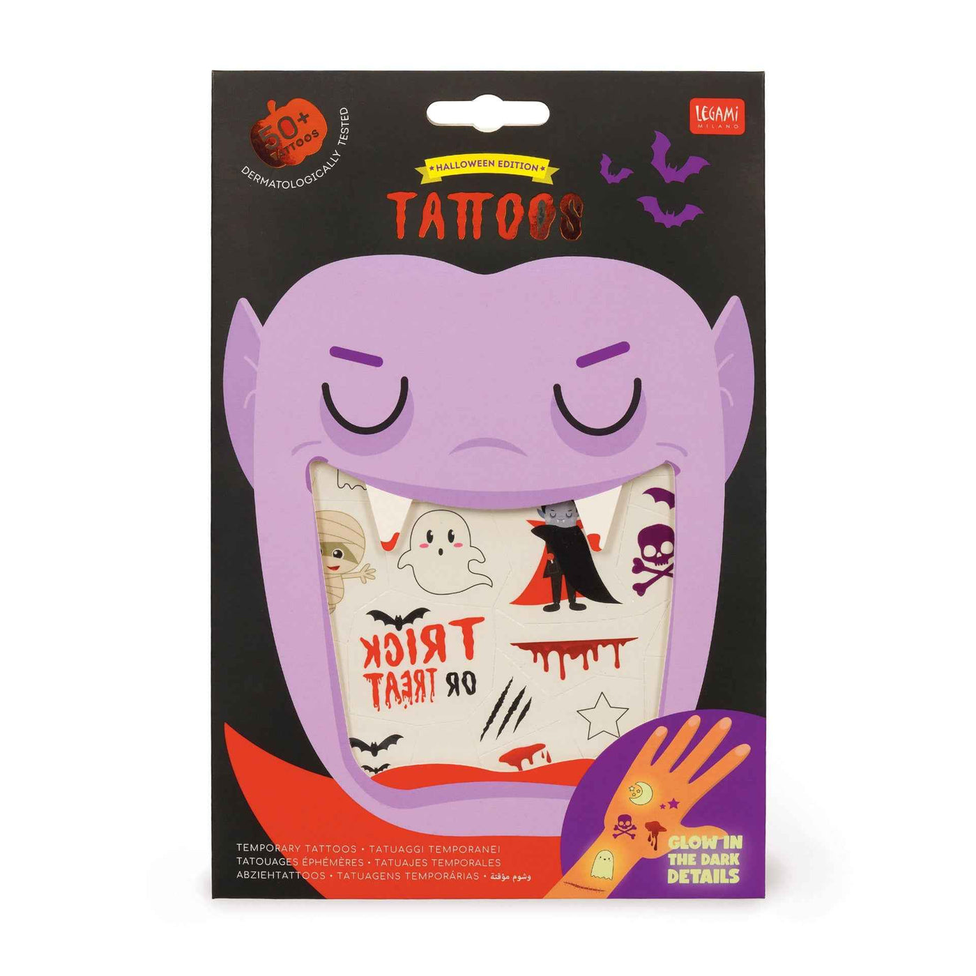 Legami | Temporary Tattoos - Tattoos - Halloween