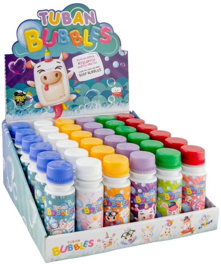 Tuban | Kleine Bellenblaas Bubbles 60 ml Assortiment