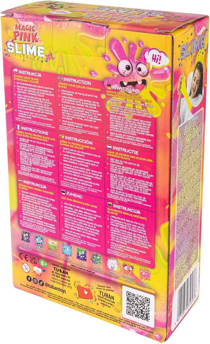 Tuban | Kit DIY Tuban Slime Magic Pink XL