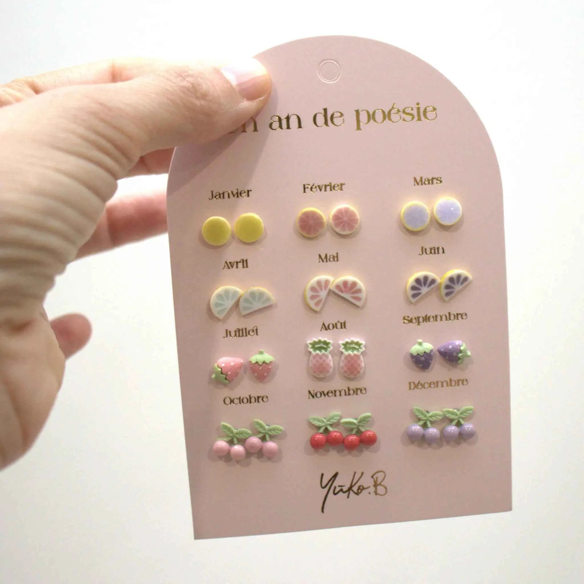 Yuko B | Oorbellen Fruit