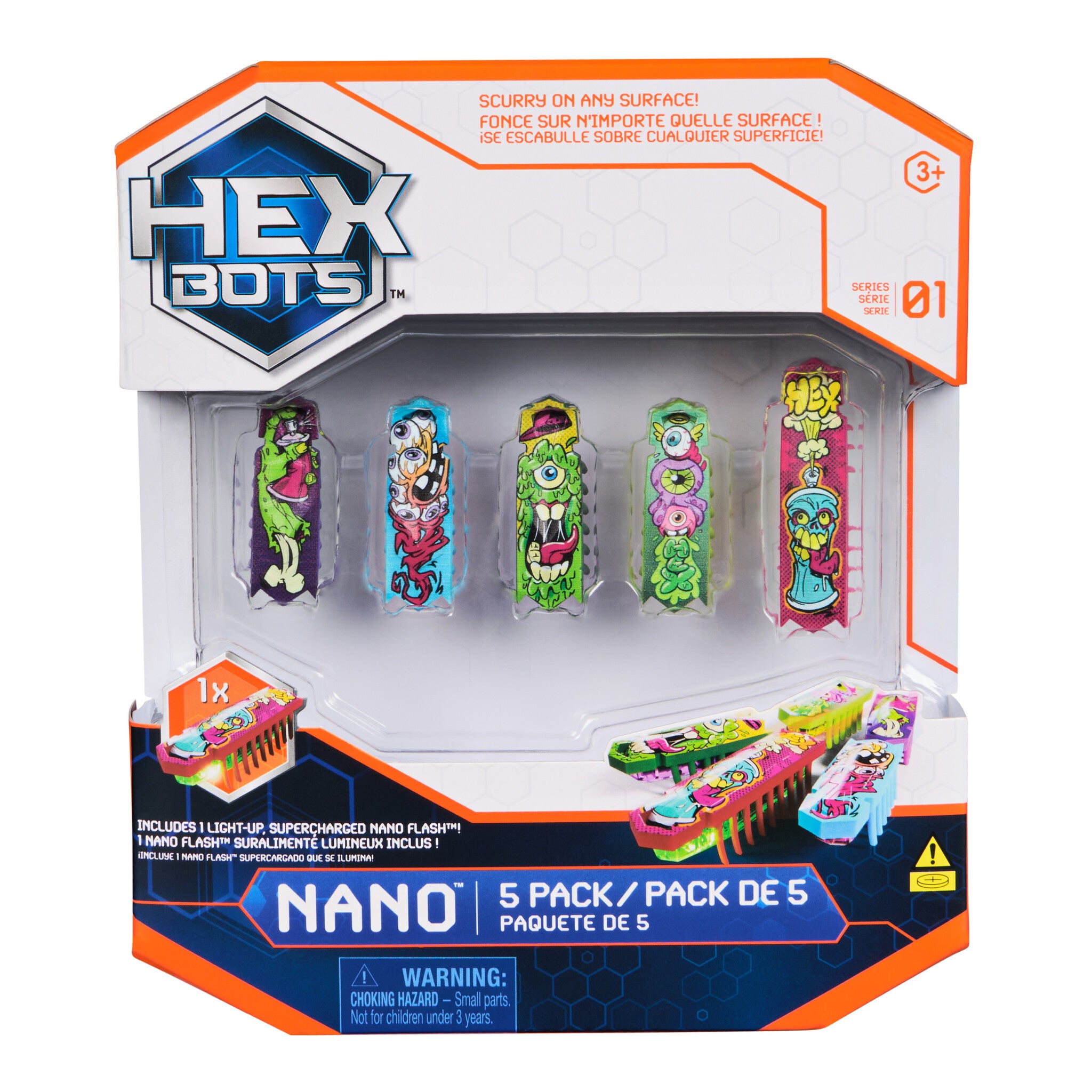Hex Bots | Nano 5 Stuks