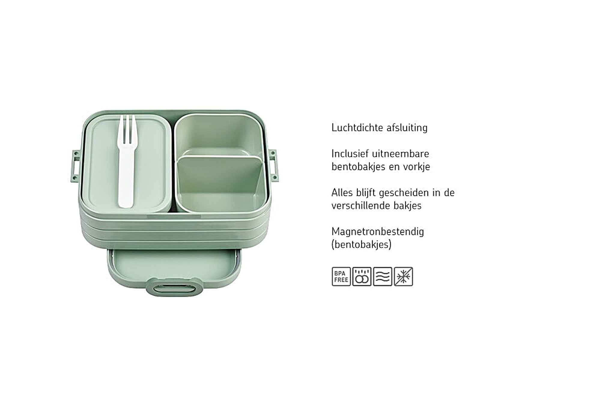 Mepal | Bento Lunchbox Take A Break Midi Nordic Sage 12x6,5x18,5cm