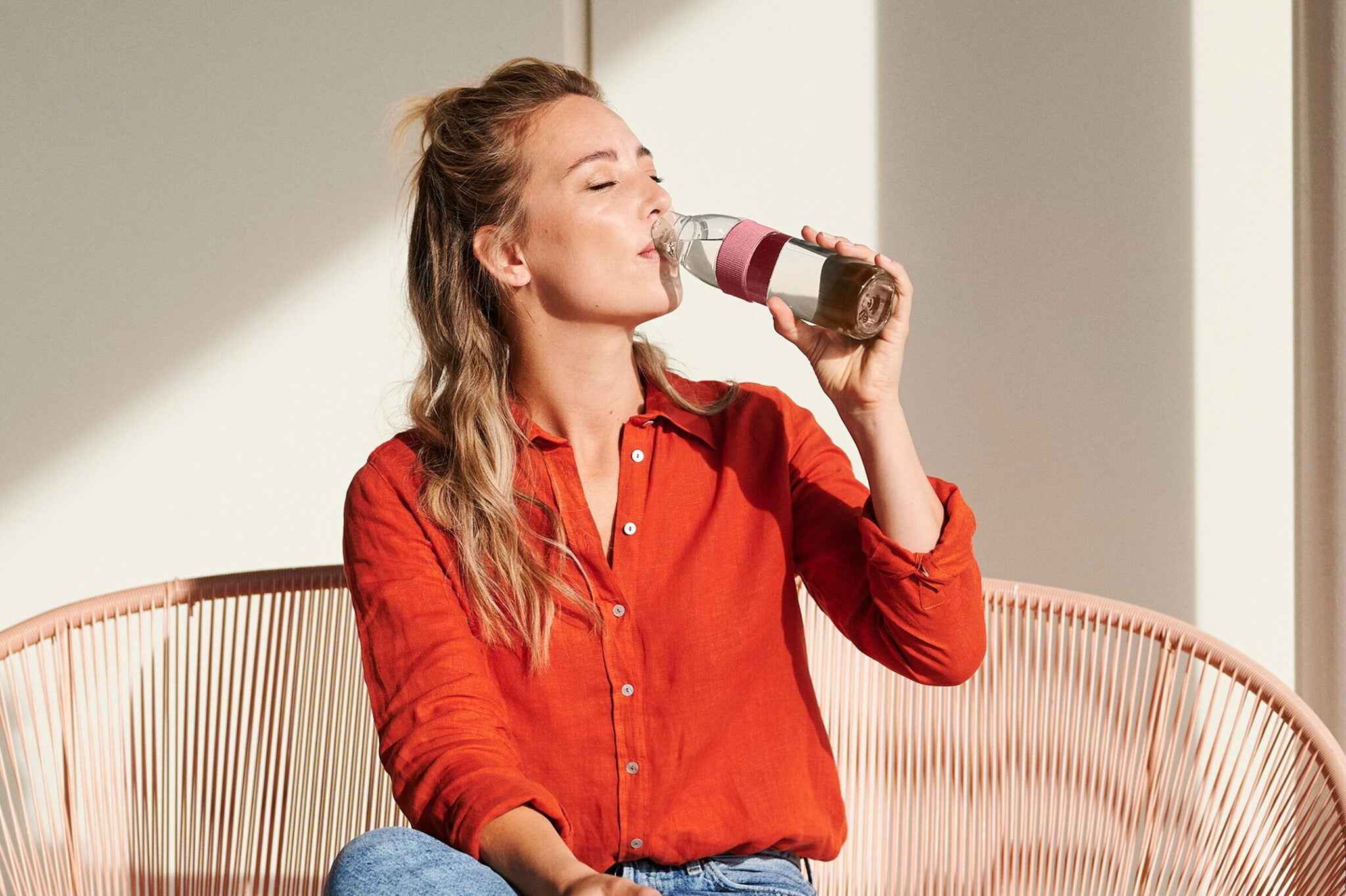 Mepal | Ellipse Drink Bottle Nordic Black/Transparent 700 ml