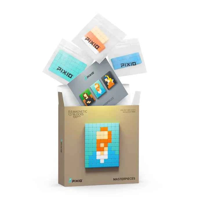 Pixio | Magnetic Blocks MasterPiece Self-Portrait Vincent van Gogh 100 Pieces