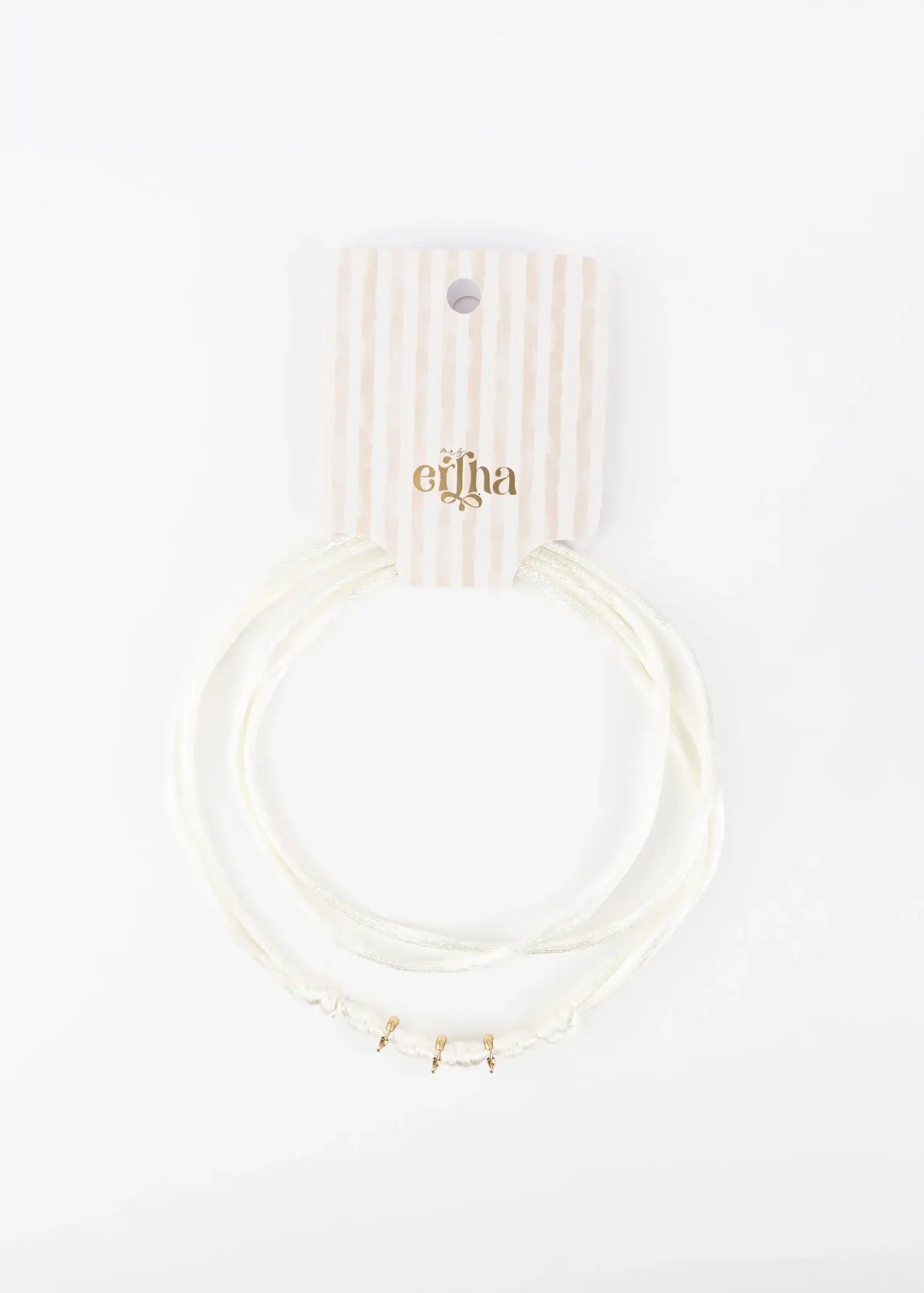 Mrs Ertha | Maak Mijn Ketting Vanilla Ketting Voor 3 Bedeltjes