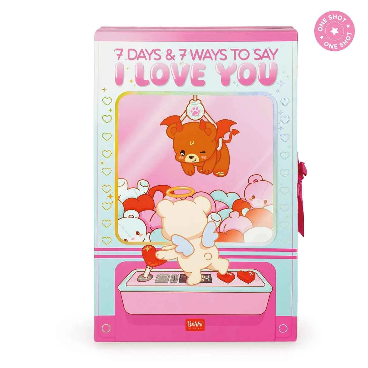Legami | Doos Met 7 Verrassingen 7 Dagen & 7 Manieren Om Te Zeggen Dat Ik Van Je Houd