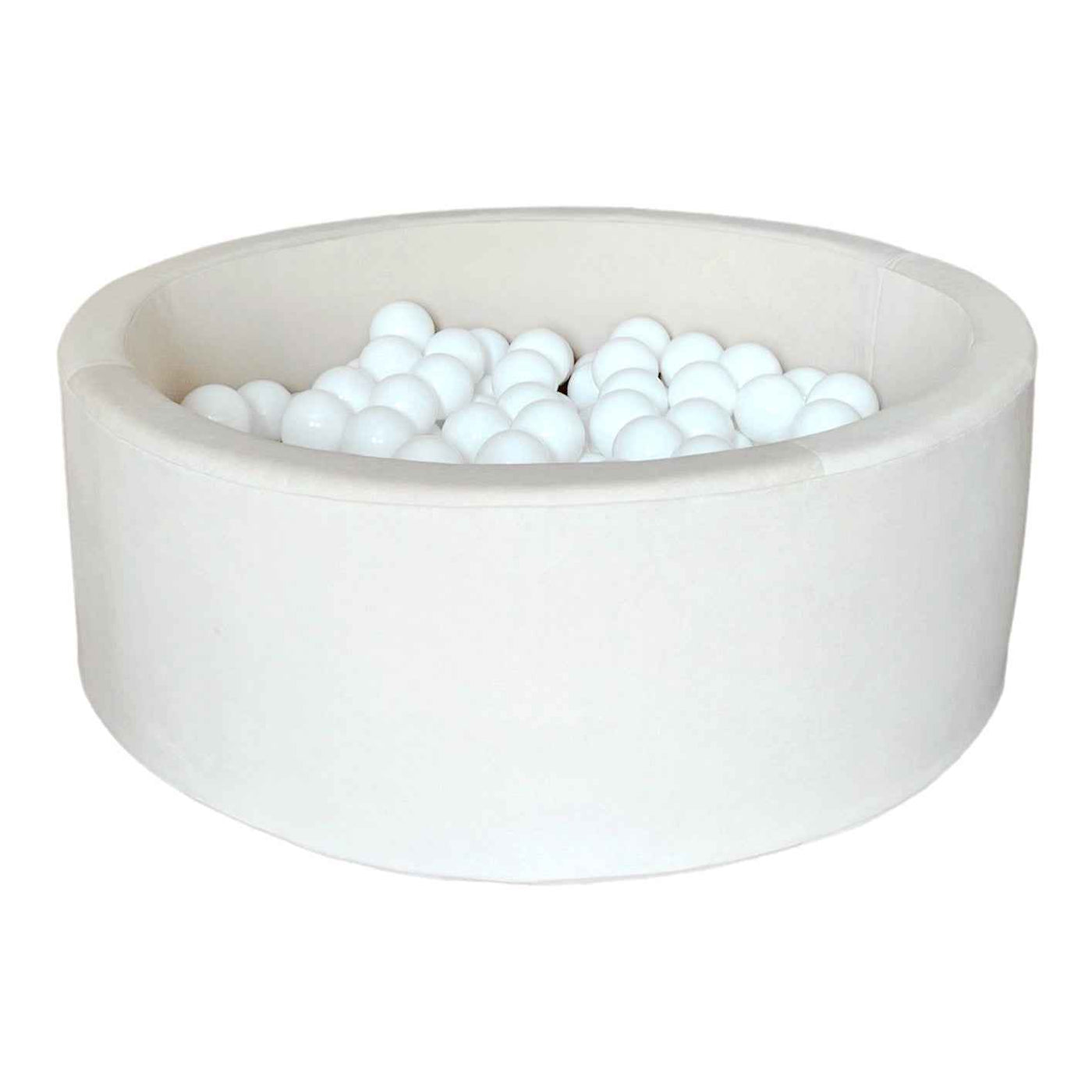 Moje | Ballenbad Velvet  - Cream 90x30 cm + Ballen
