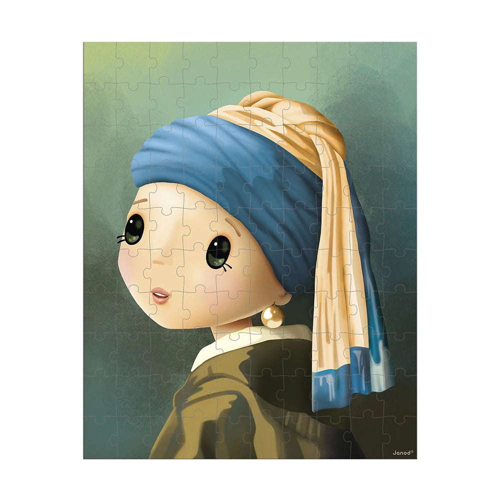 Janod | Vermeer geÃ¯nspireerde puzzel 100 stukjes