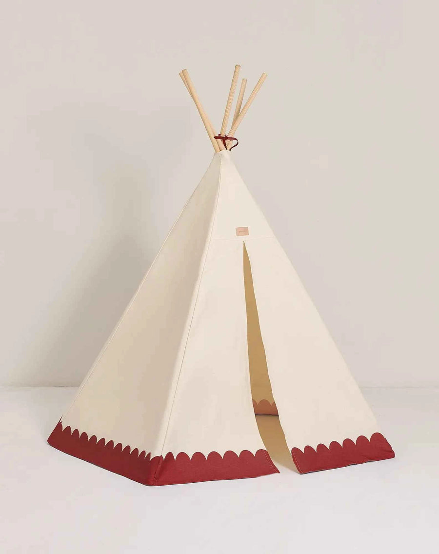 Nobodinoz Tipi Tent Arizona Vibes Carmine