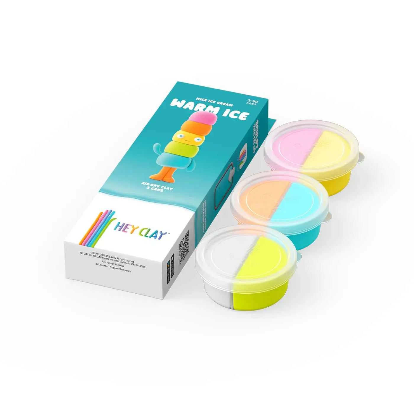 Hey Clay | Modeling Clay Tasty Ice Cream - Warm Ice