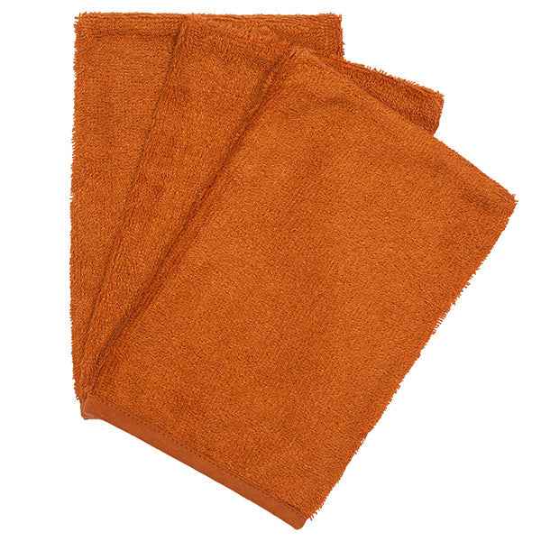 Timboo | Inca rust hand towel set of 3