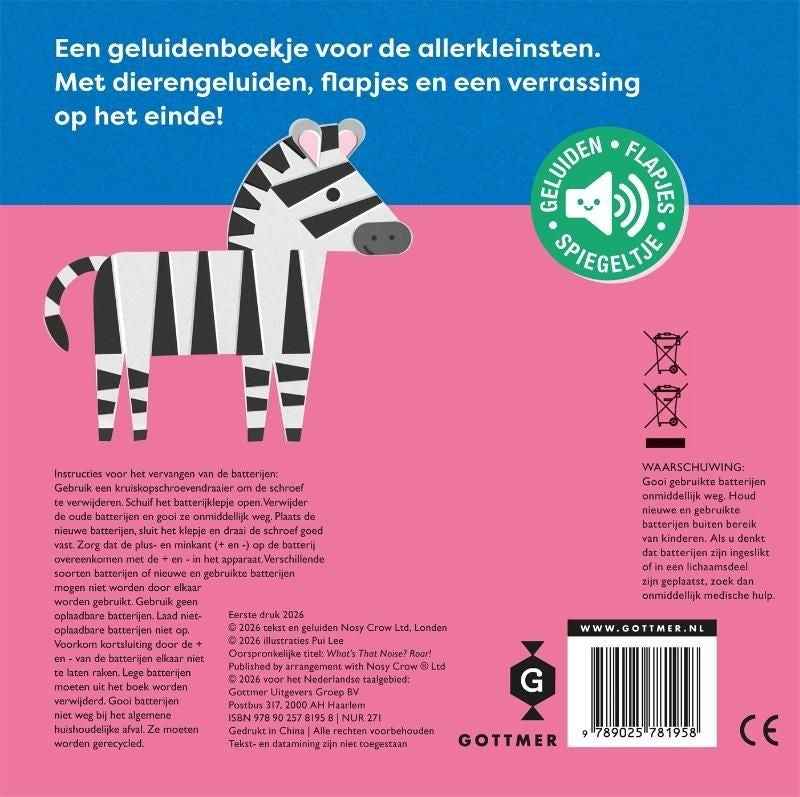 Gottmer | Boek Wat hoor ik daar? - Brul!