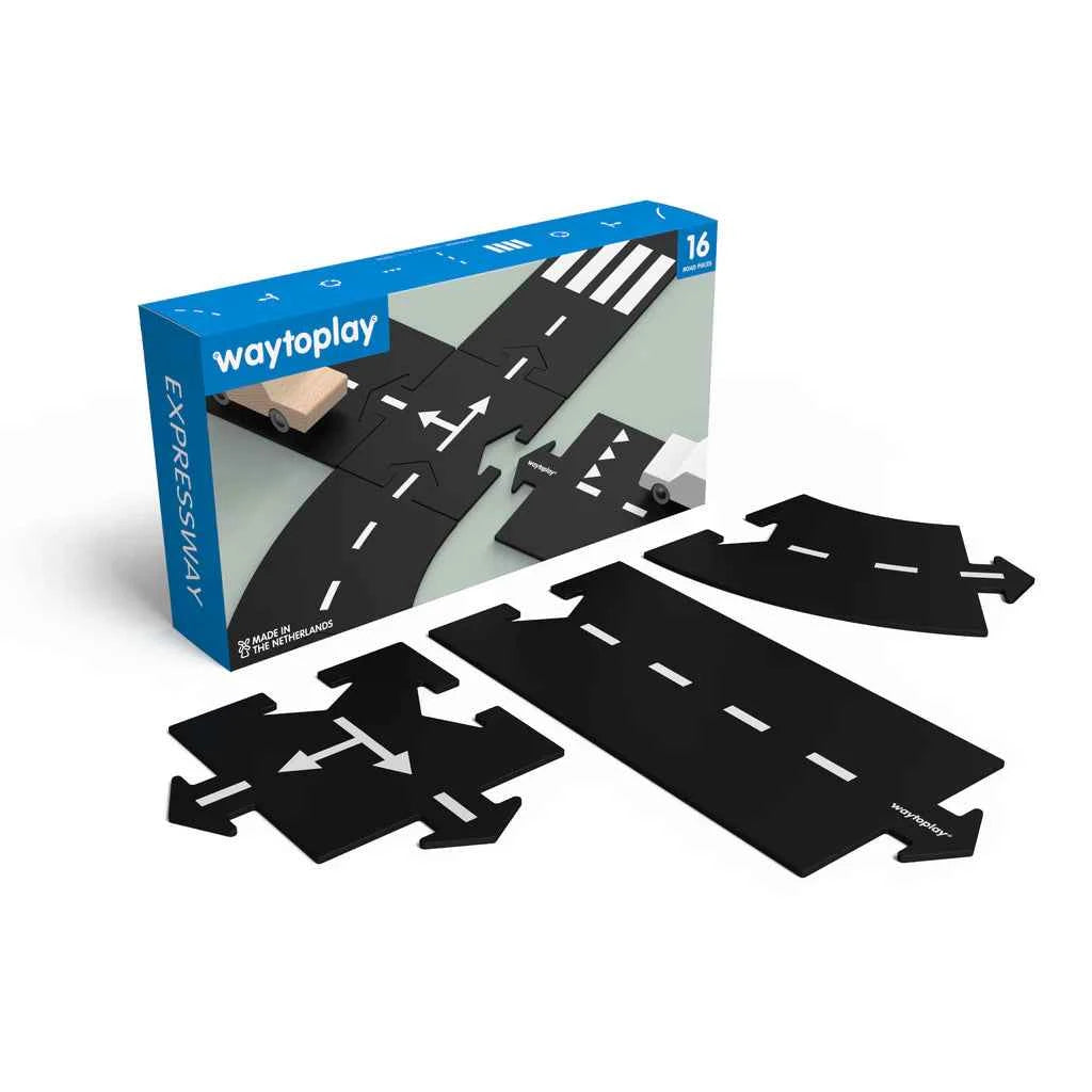 Waytoplay autobaan 16 delig - autoweg