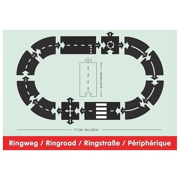Waytoplay autobaan 12 delig - ringweg
