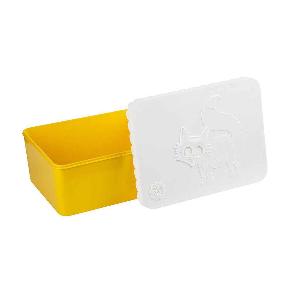 Lunchbox - brooddoos vos geel - Blafre
